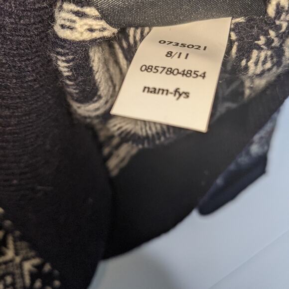 Tommy Hilfiger Fair Isle Lambswool Sweater Ski Snowflake Men's Size Large - Picture 4 of 8